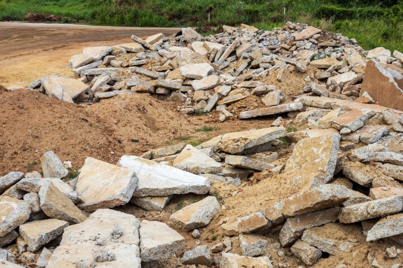 Disposal Site After Work